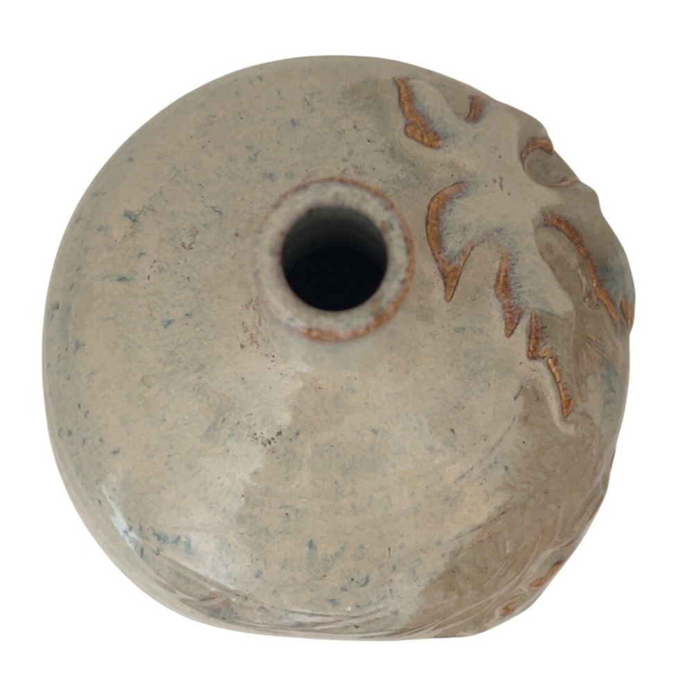 Signed Pinion studio pottery drip glaze contemporary vase - Picture 5 of 9